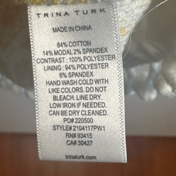 TRINA TURK Endearing Sleeveless Top/blouse Size XS - Picture 2 of 5